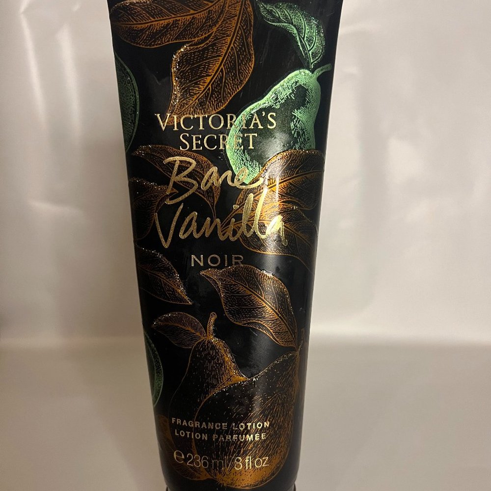 Victoria's Secret BARE VANILLA NOIR Body Lotion 8 oz NEW/SEALED